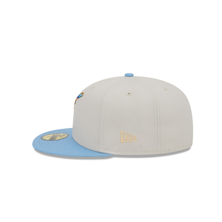 New Era 59Fifty San Diego Padres Beachfront Fitted Hat Sand Light Blue Left New Era 59Fifty San Diego Padres Beachfront Fitted Hat Sand Light Blue Left
