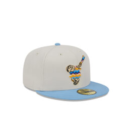 New Era 59Fifty San Diego Padres Beachfront Fitted Hat Sand Light Blue