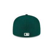 New Era 59Fifty Toronto Blue Jays Fitted Hat Dark Green White Back