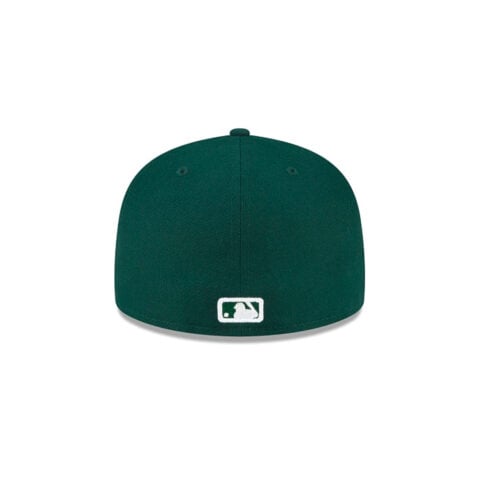 New Era 59Fifty Toronto Blue Jays Fitted Hat Dark Green White Back