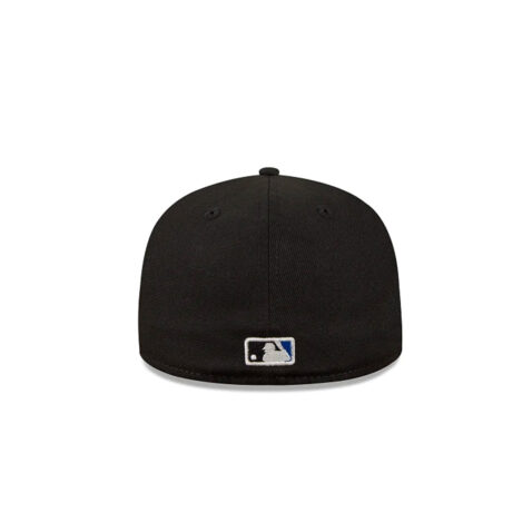 New Era 59Fifty Toronto Blue Jays Metallic Logo Series Fitted Hat Black Back