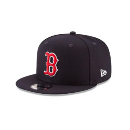 New Era 9Fifty Boston Red Sox Basic Snapback Hat Dark Navy