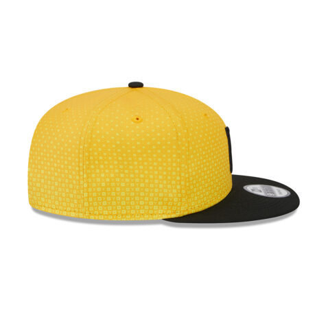 New Era 9Fifty Pittsburgh Pirates City Connect Snapback Hat Yellow Right