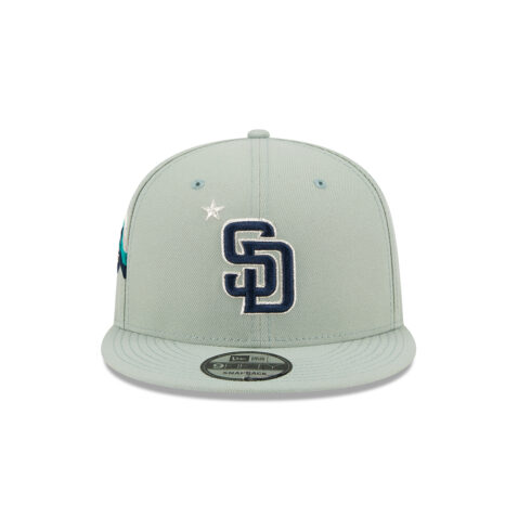 New Era 9Fifty San Diego Padres All Star Game 2023 Snapback Hat Green Front