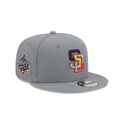 New Era 9Fifty San Diego Padres Color Pack Multi Snapback Hat Graphite New Era 9Fifty San Diego Padres Color Pack Multi Snapback Hat Graphite Right Front
