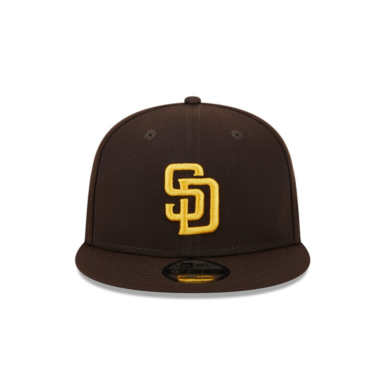 New Era 9Fifty San Diego Padres Game All Star Game Side Patch Snapback Hat Burnt Wood Brown Front New Era 9Fifty San Diego Padres Game All Star Game Side Patch Snapback Hat Burnt Wood Brown Front