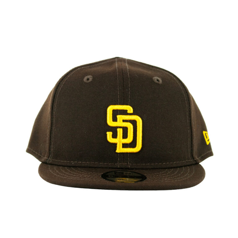 New Era 9Fifty San Diego Padres Game My First Snapback Hat Burnt Wood Brown Front New Era 9Fifty San Diego Padres Game My First Snapback Hat Burnt Wood Brown Front