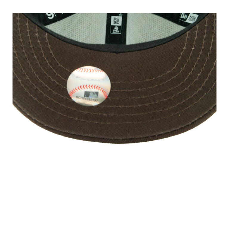 New Era 9Fifty San Diego Padres Game My First Snapback Hat Burnt Wood Brown Undervisor New Era 9Fifty San Diego Padres Game My First Snapback Hat Burnt Wood Brown Undervisor
