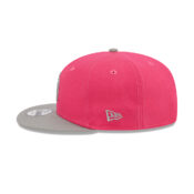 New Era 9Fifty San Diego Padres Two Tone Snapback Hat Pink Graphite Left
