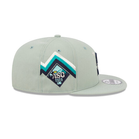 New Era 9Fifty Seattle Mariners All Star Game 2023 Snapback Hat Green Right