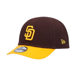 New Era 9Twenty San Diego Padres Evergreen My First Infant Snapback Hat Burnt Wood Brown