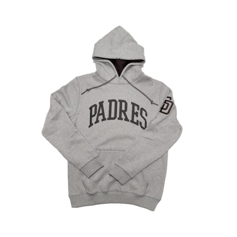 New Era San Diego Padres Arch Pullover Heather Grey