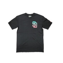 New Era San Diego Padres Vibrant Short Sleeve T-Shirt Black