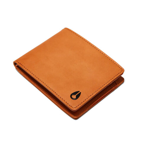 Nixon Cape Leather Wallet Saddle