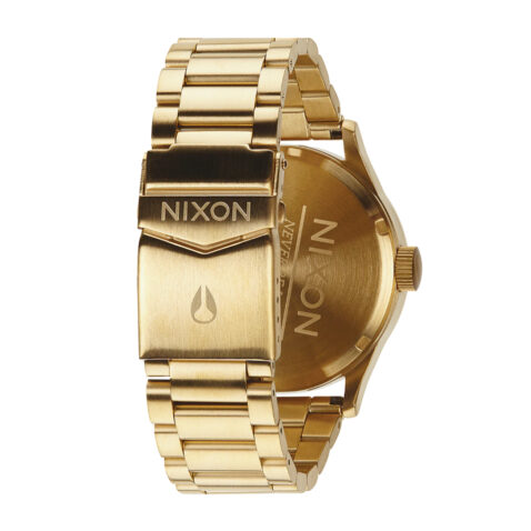 Nixon Sentry Stainless Steel Gold Black