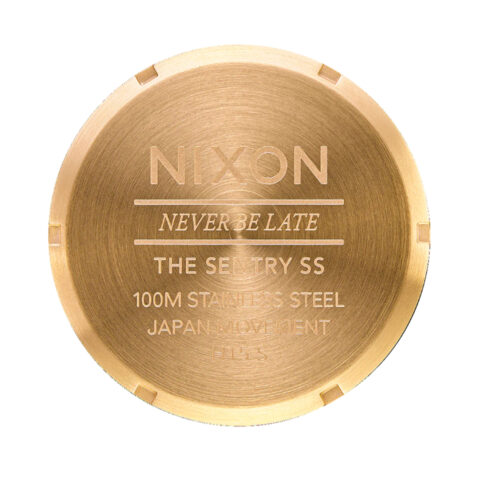 Nixon Sentry Stainless Steel Gold Black - Image 3