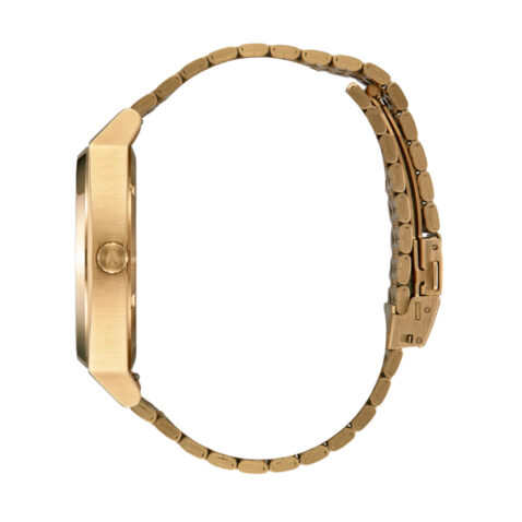 Nixon Time Teller Solar Watch All Gold Black