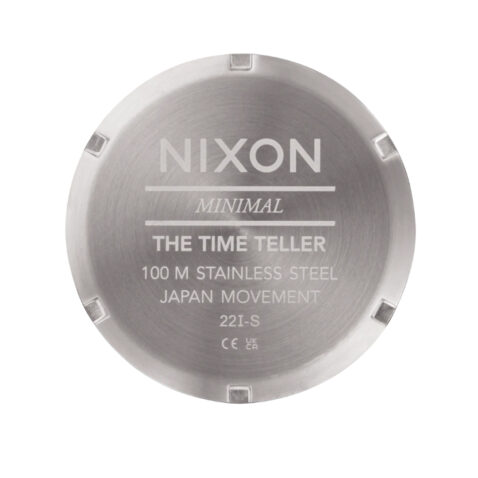 Nixon Time Teller Watch Light Gunmetal-Dusty Blue