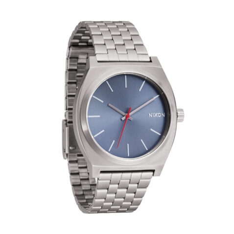 Nixon Time Teller Watch Light Gunmetal-Dusty Blue