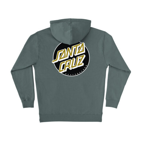 Other Dot Mens Santa Cruz Hoodie Alpine Green Black Gold - Image 2