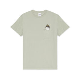 Rip N Dip Ranger Nerm Pocket Short Sleeve T-Shirt Sage