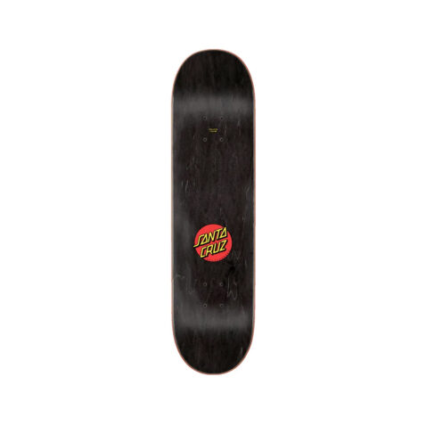 Santa Cruz Classic Dot Skateboard Deck Black