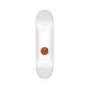 Santa Cruz Classic Dot Skateboard Deck White top