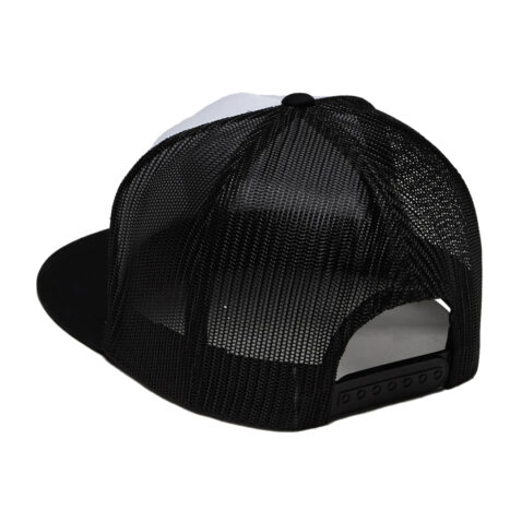 Santa Cruz Screaming Hand Front Mesh Trucker Hat White Black