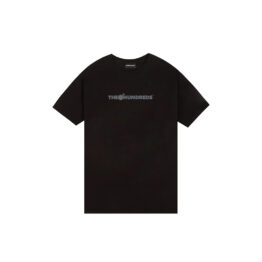 The Hundreds Bar Logo Short Sleeve T-Shirt Black