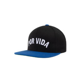 The Hundreds Por La Vida Snapback Hat Black
