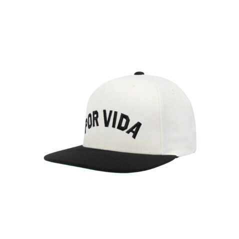 The Hundreds Por La Vida Snapback Hat White