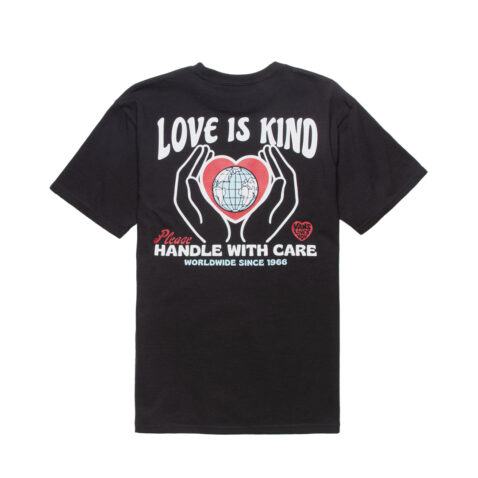 Vans Love Is Kind Short Sleeve T-Shirt Black Back