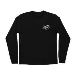 Santa Cruz Winkowski Vision Mens  Long Sleeve T-Shirt Black