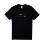 Billion Creation One In A Billion Black T-Shirt- Back