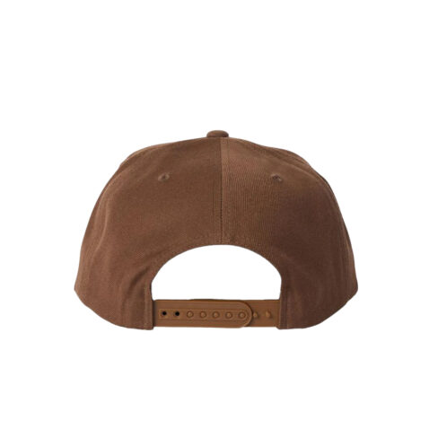 Brixton Oath III Snapback Hat Bison Whitecap Back