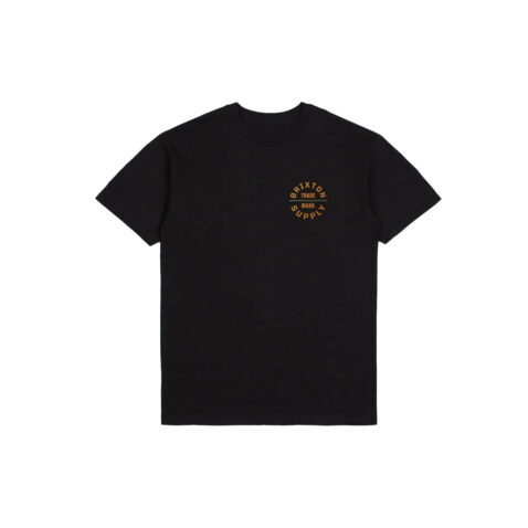 Brixton Oath V Short Sleeve T-Shirt Black