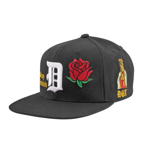 DGK Divine Snapback Hat Black