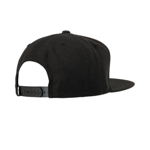 DGK Guadalupe Snapback Hat Black Back