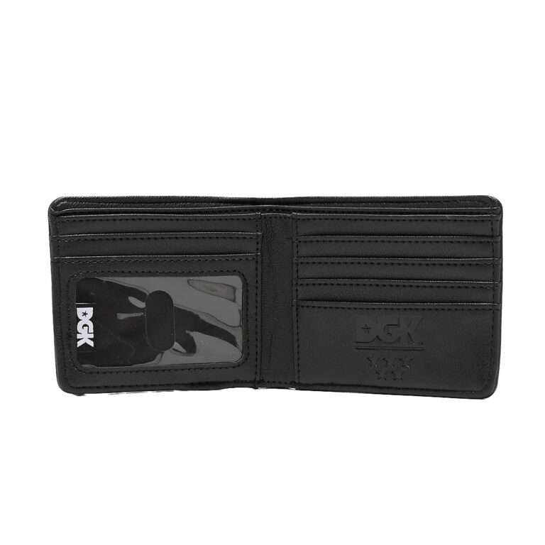 DGK Monogram Wallet Black INside DGK Monogram Wallet Black INside