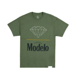Diamond X Modelo Brilliant Short Sleeve T-Shirt Military Green