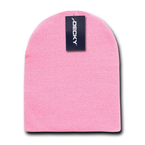 Decky Cuffless Beanie Pink