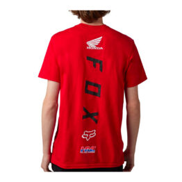 FOX Honda Short Sleeve T-Shirt Flame Red