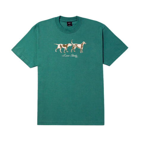 HUF Love Stinks Short Sleeve T-Shirt Pine