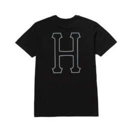 HUF Set H Short Sleeve T-Shirt Black