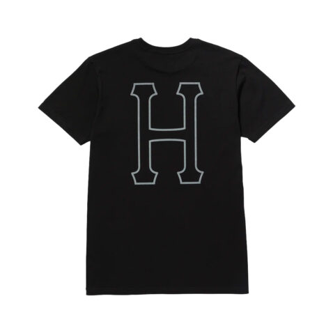 HUF Set H Short Sleeve T-Shirt Black Back