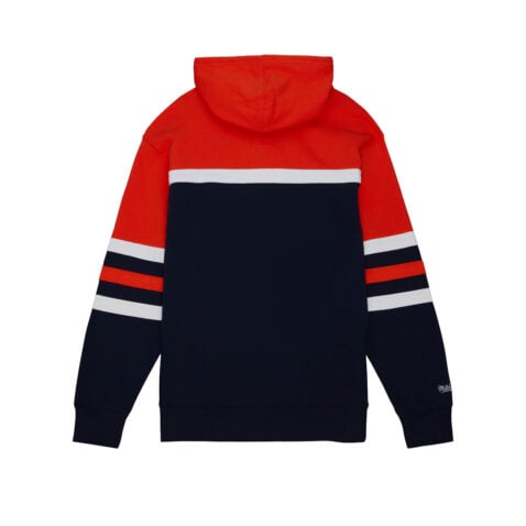 Mitchell & Ness San Diego Padres Headcoach Hoodie Navy Orange Back