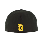 New Era 59Fifty San Diego Padres Flying Skulls Fitted Hat Black Back