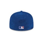 New Era 59Fifty Montreal Expos Throwback Corduroy Royal Blue Fitted Hat Back