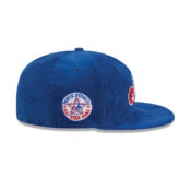 New Era 59Fifty Montreal Expos Throwback Corduroy Royal Blue Fitted Hat Right