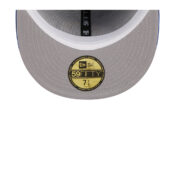 New Era 59Fifty Montreal Expos Throwback Corduroy Royal Blue Fitted Hat Undervisor